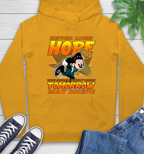 San Jose Sharks NHL Hockey ootball Mickey Disney Never Lose Hope Hoodie 2