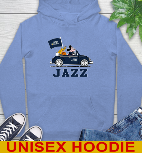 NBA Basketball Utah Jazz Pluto Mickey Driving Disney Shirt Hoodie 11