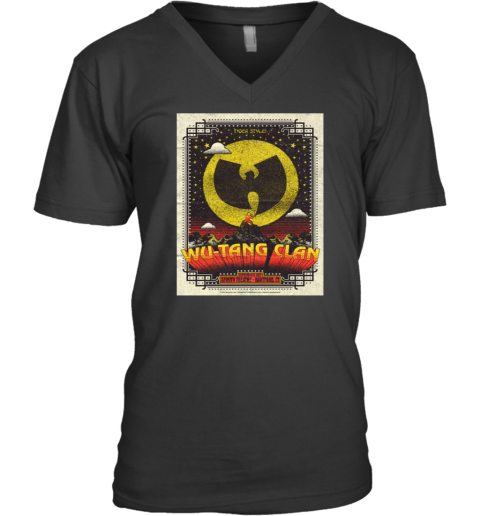 Wu Tang Clan Hartford September 9, 2022 V-Neck T-Shirt