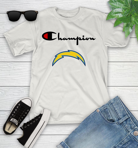NFL Football Los Angeles Chargers Champion Shirt Youth T-Shirt 11