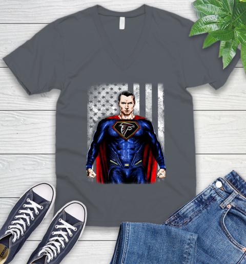 superman falcons shirt