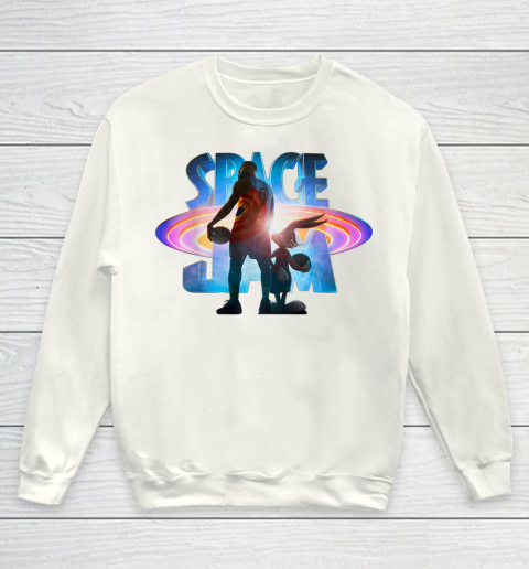 Movie Space Jams Lola With Basketball Youth Sweatshirt
