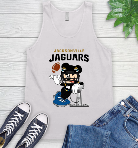 NFL Jacksonville Jaguars Mickey Mouse Disney Super Bowl Football T Shirt Tank Top