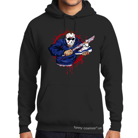 Air Jordan 11 Concord Lows Matching Sneaker Tshirt Jason Voorhees Navy and White Jordan Shirt