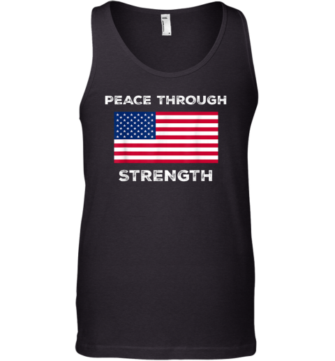 Peace Through Strength Tank Top