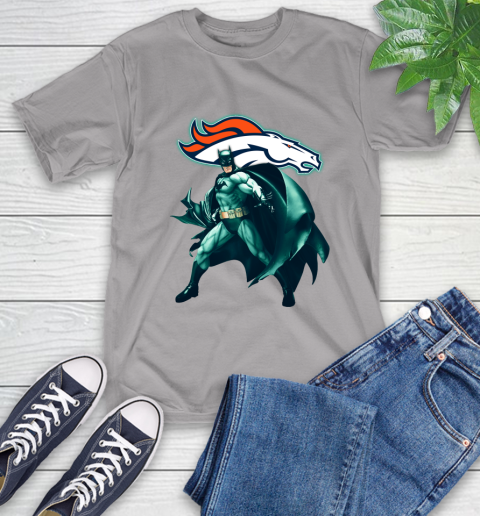 NFL Batman Football Sports Denver Broncos T-Shirt 6
