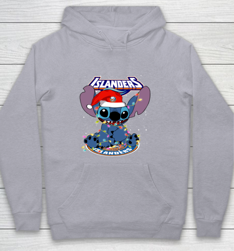 New York Islanders NHL Hockey noel stitch Christmas Youth Hoodie 4