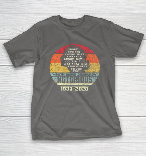 Notorious RBG 1933  2020 Fight For The Things You Care About T-Shirt 8