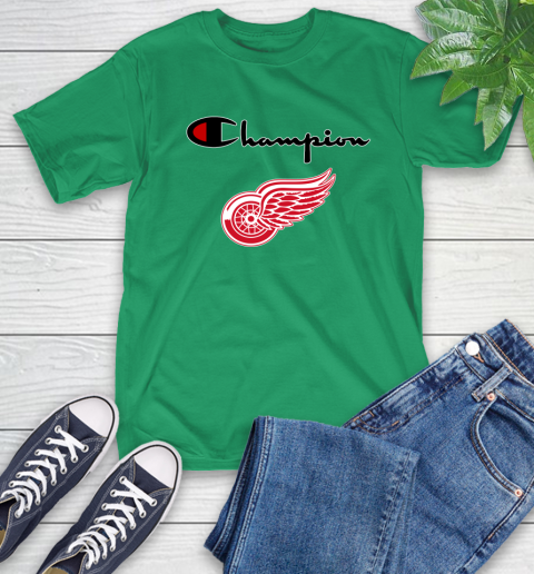NHL Hockey Detroit Red Wings Champion Shirt T-Shirt 5