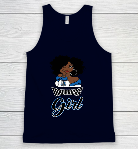 Dallas Mavericks Girl NBA Tank Top 3