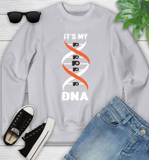 Philadelphia Flyers NHL Hockey It's My DNA Sports Youth Sweatshirt 3