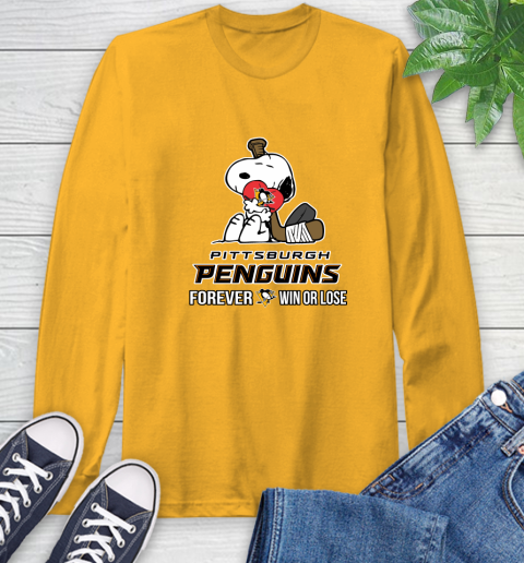 NHL The Peanuts Movie Snoopy Forever Win Or Lose Hockey Pittsburgh Penguins 60