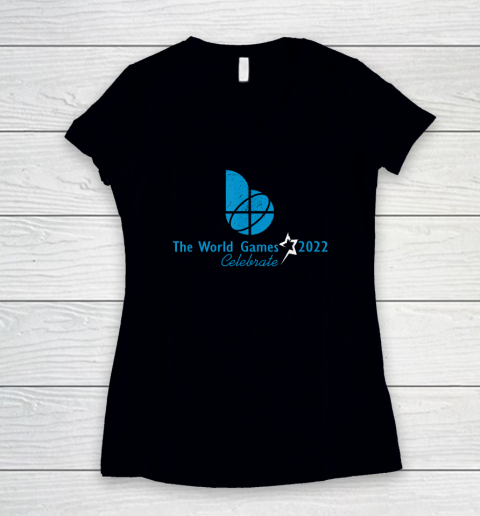 World Games Birmingham 2022 Summer Women's V-Neck T-Shirt