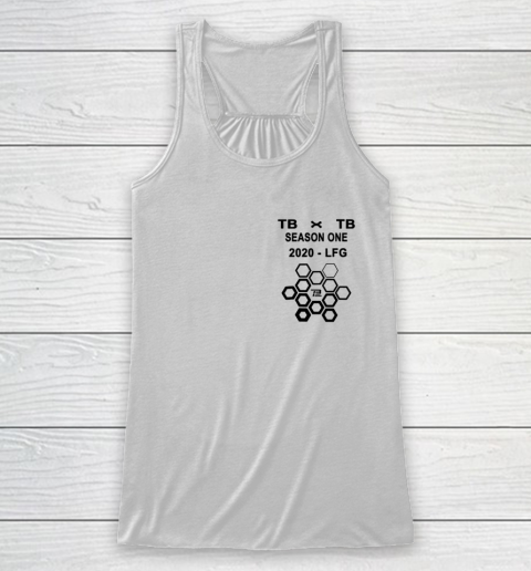 Tb X Tb Print In Front And Back Racerback Tank
