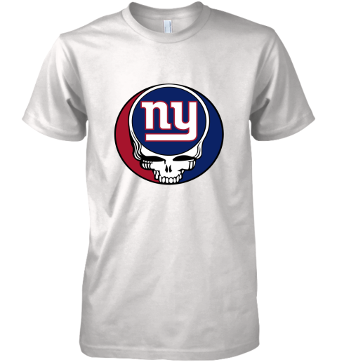 NFL Team New York Giants x Grateful Dead Logo Band Premium Men's T-Shirt