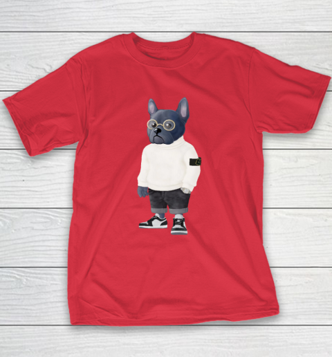 French Bulldog Youth T-Shirt 7