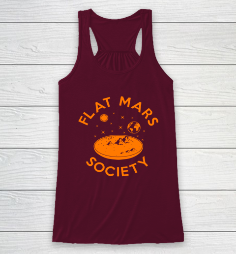 Flat Mars Society Shirt Racerback Tank 2