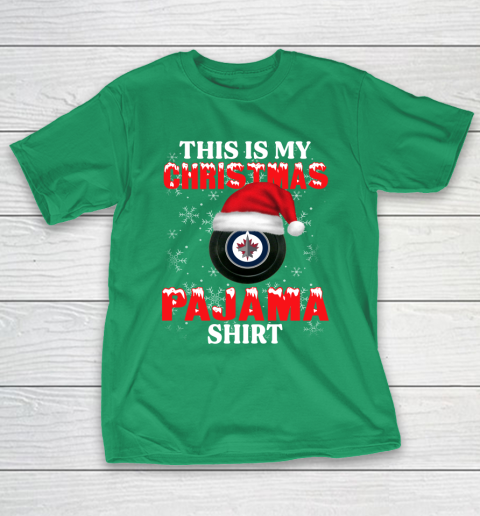 Winnipeg Jets This Is My Christmas Pajama Shirt NHL T-Shirt 5
