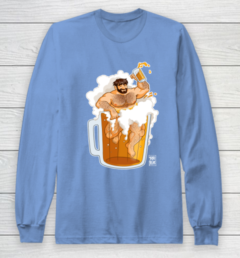 ADAM LIKES A BIG BEER LGBT Gay Pride Long Sleeve T-Shirt 8