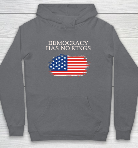 Democracy Has No Kings Anti Trump Hoodie 3