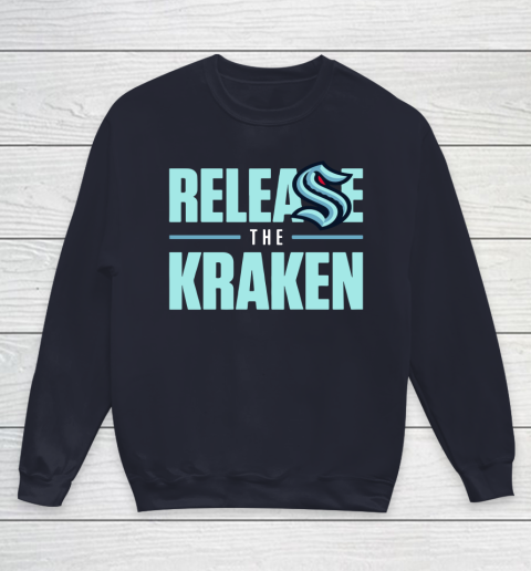 Release The Kraken T Shirt – Seattle Kraken Youth Sweatshirt 2