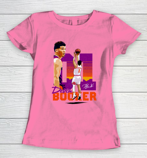 Devin Booker 01 Phoenix Suns Women's T-Shirt 9
