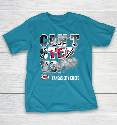 NFL Kansas City Chiefs Can't Stop Vs T-Shirt 7
