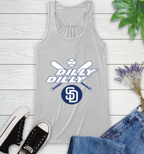 MLB San Diego Padres Dilly Dilly Baseball Sports Racerback Tank