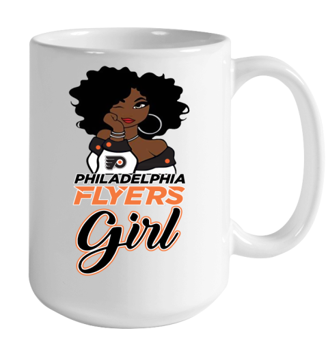 Philadelphia Flyers Girl NHL Color Changing Mug 15oz 2