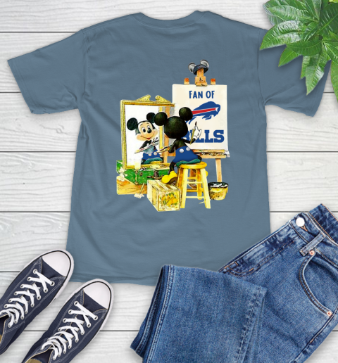 NFL Football Buffalo Bills Mickey Drawing Shirt 9