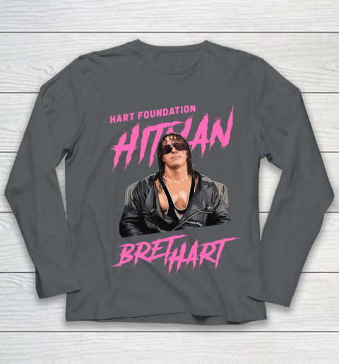 Bret Hart The Hitman Hart Foundation Youth Long Sleeve 6