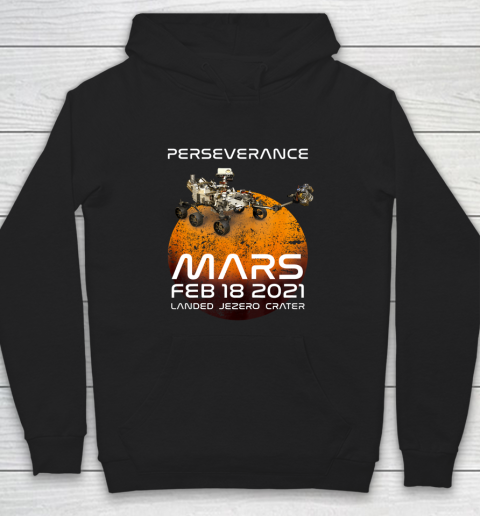 Perseverance Mars Rover Landing 2021 Nasa Mission Hoodie