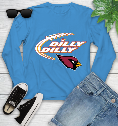 NFL Arizona Cardinals Dilly Dilly Football Sports Youth Long Sleeve 7