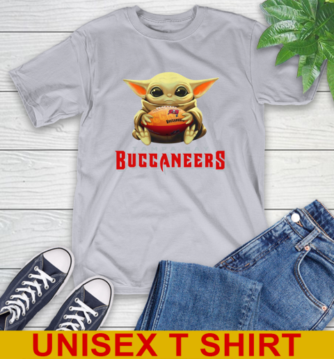 NFL Football Tampa Bay Buccaneers Baby Yoda Star Wars Shirt T-Shirt 6
