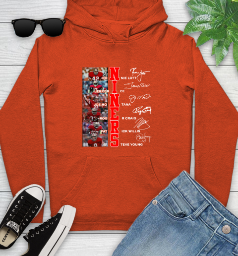 Niners Player Name And Signature San Francisco 49ers Shirts 126