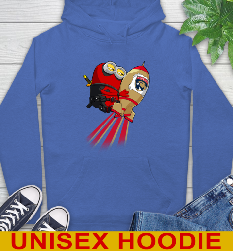 NHL Hockey Florida Panthers Deadpool Minion Marvel Shirt Hoodie 9
