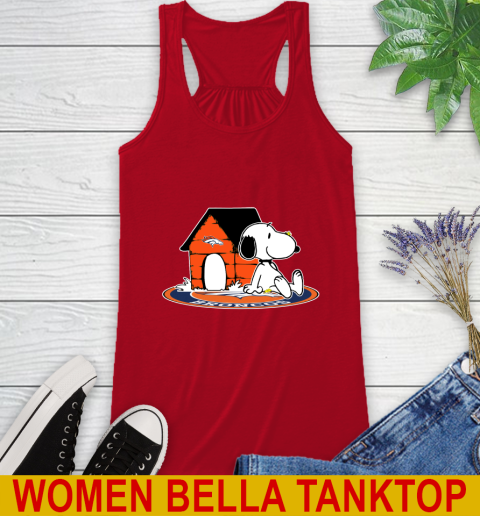 NFL Football Denver Broncos Snoopy The Peanuts Movie Shirt Racerback Tank 6
