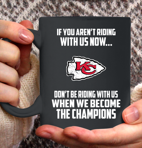 NFL Kansas City Chiefs Football We Become The Champions Ceramic Mug 11oz