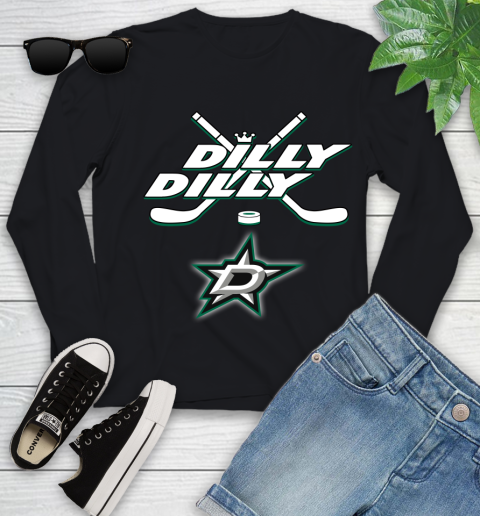 NHL Dallas Stars Dilly Dilly Hockey Sports Youth Long Sleeve 2