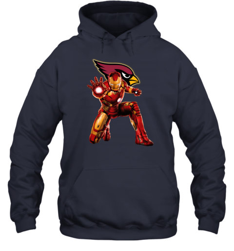 NFL Iron Man Arizona Cardinals Hoodie jv4t nfl iron man arizona cardinals hoodie 23 front navy
