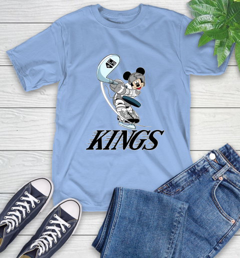 NHL Hockey Los Angeles Kings Cheerful Mickey Mouse Shirt T-Shirt 12