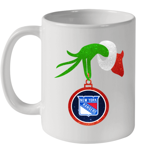 New York Rangers Grinch Merry Christmas NHL Hockey Ceramic Mug 11oz