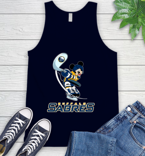 NHL Hockey Buffalo Sabres Cheerful Mickey Mouse Shirt Tank Top 3