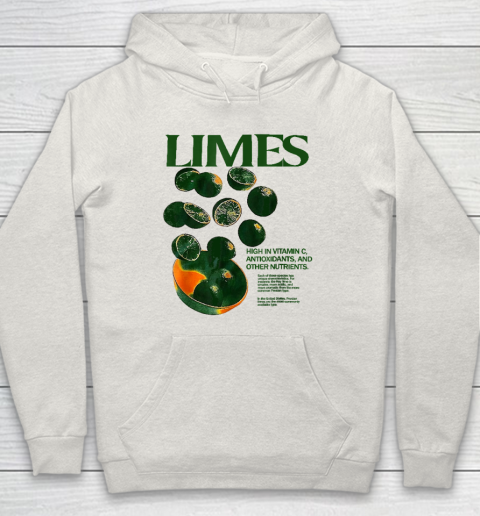 Limes Funny High In Vitamin C Antioxidants Other Nutrients Hoodie 8