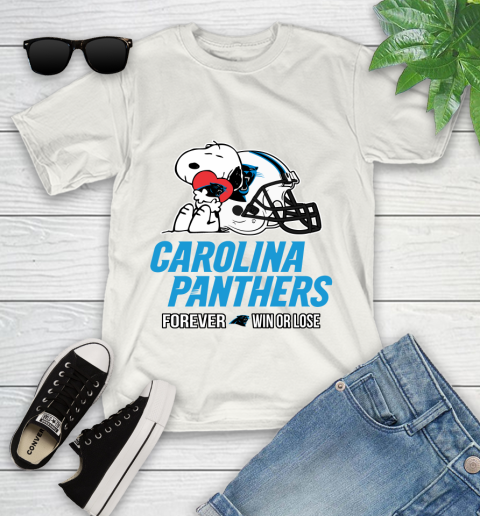 NFL The Peanuts Movie Snoopy Forever Win Or Lose Football Carolina Panthers 103