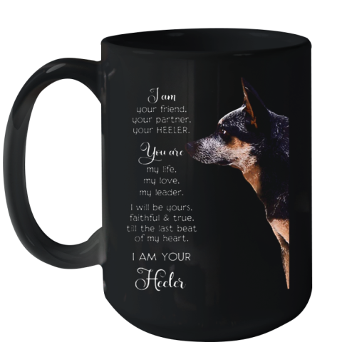 mug /"I love/" CA Dobermann ceramic cup