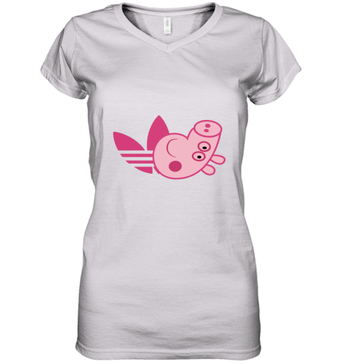 Adidas Peppa Pig Women's V-Neck T-Shirt
