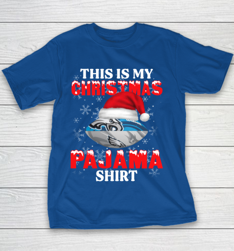 Philadelphia Eagles This Is My Christmas Pajama Shirt NFL Youth T-Shirt 6