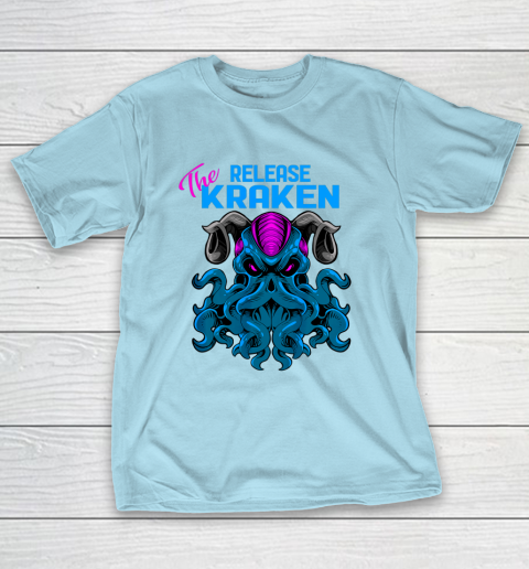 Kraken Sea Monster Vintage Release the Kraken Giant Kraken T-Shirt 10