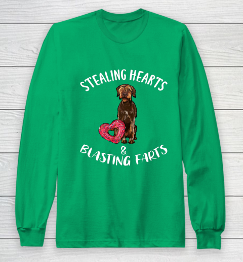 Stealing Hearts Blasting Farts Wirehaired Pointing Griffon Long Sleeve T-Shirt 4